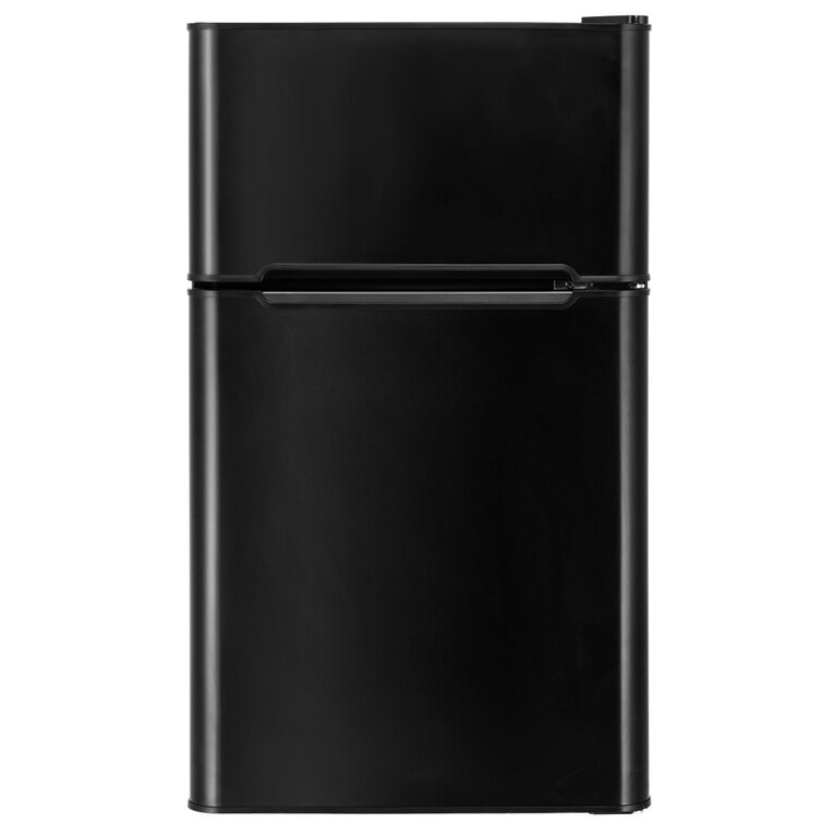 FORCLOVER 3.2 Cubic Feet Freestanding Mini Fridge with Freezer